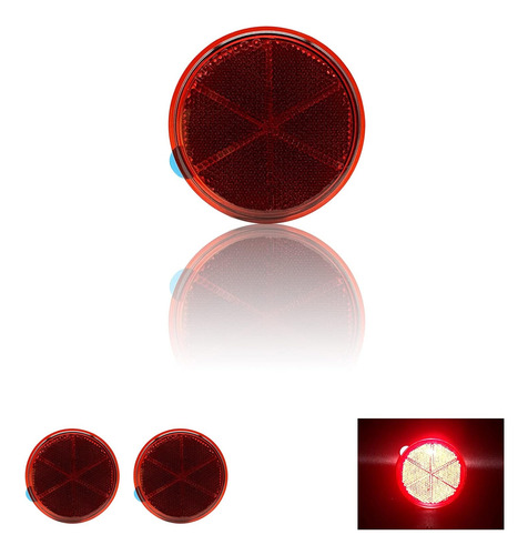 Reflectores De Seguridad Mgmsinyo Gzxysinyo006k2 Rojo
