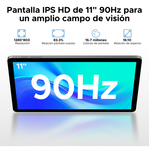 Doogee Tab A9pro+ Android 15 11 Pulgadas Con Ratón Y Teclado