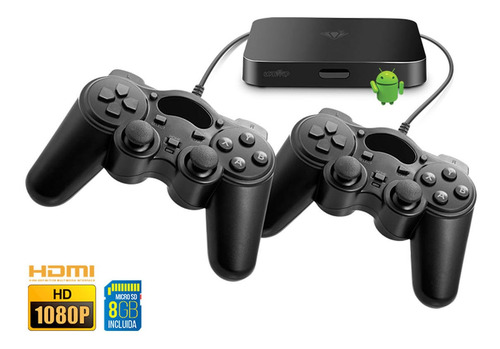 Retro Play Hd 2 En 1 Consola 2300 Juegos + Smart Tv Netflix