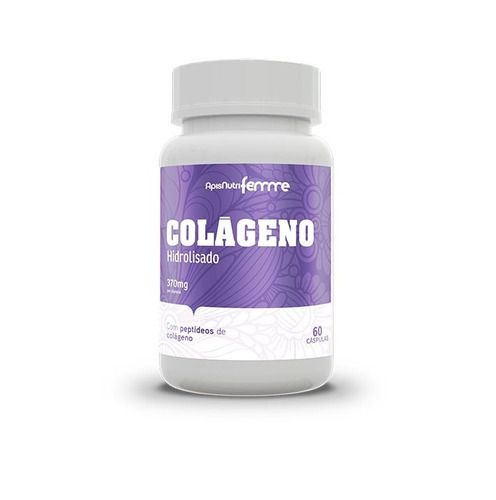 Colágeno Hidrolisado 60 Caps 370 Mg Kit Com 3