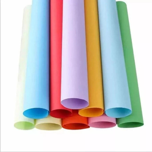 Ppyy 100 Unidades De Folhas Coloridas, Resma, Papel De