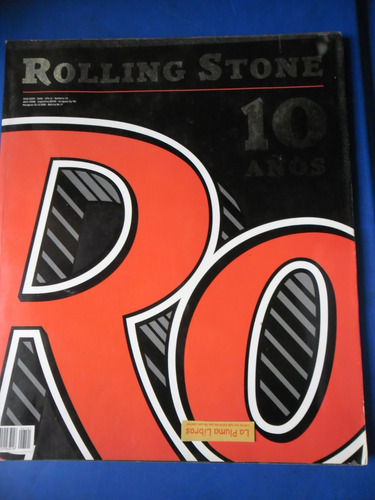 Rolling Stones 10 Años  Año 11 Nro 121 (nuevo)º