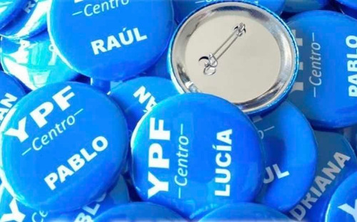 Pins Prendedor Personalizados 25 Mm Alfiler X 30 Unidades