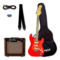 Comprar Guitarra Waldman St-111t Rd C Amp, Cb, Corr, 02 Palh Std