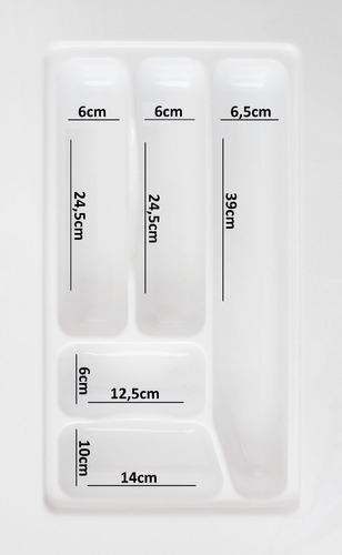 Divisor de cubiertos Dt 111