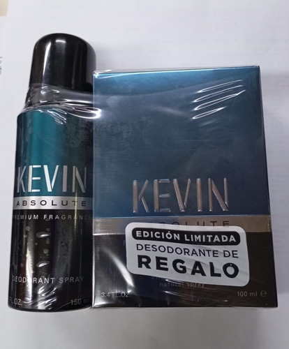 Perfume Kevin Absolute Mas Deo Pack 1 Unidad 