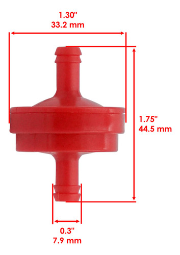 Fuel Filter For John Deere Stx38 Stx46 Trs22 Trs24 Trs26 Cch