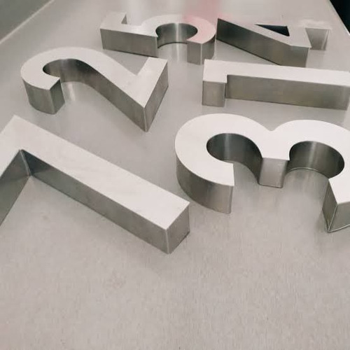 3 Pieza Numeros De Casa Residencial Con Luz Aluminio 20cms