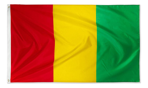 Danf Bandera De Guinea Banderas Nacionales Guineanas De 3 Pi