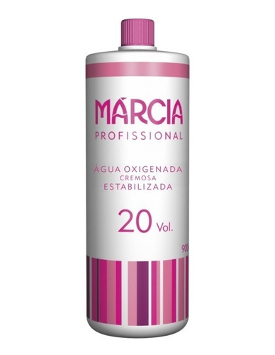 Água Oxigenada Cremosa Márcia 900ml Vol. 20 Tom Volume 20