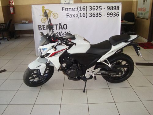 Honda Cb 500 F Branco 2016