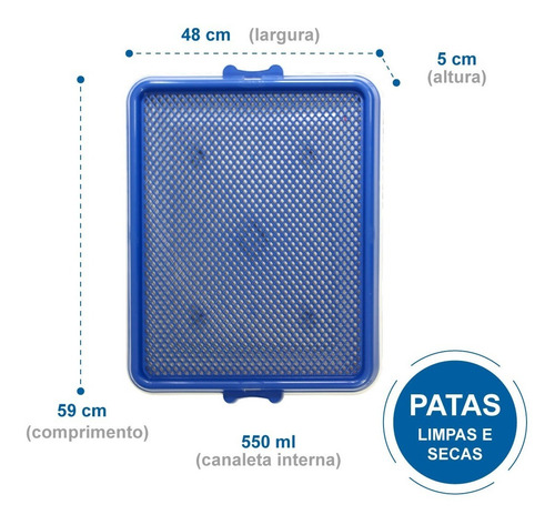 Imagem 2 de 5 de Sanitário Higiênico Canino Xixi Pet Banheiro Para Cães Dog