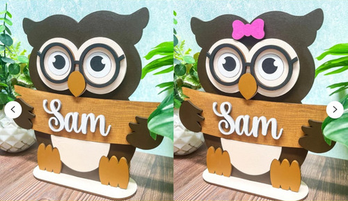 Safari Stand Suporte Bebe Pack Nome Arquivos Corte Laser Cnc