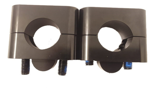 Elevador De Manillar Cross Negro Para 22 - 28.6mm