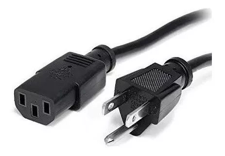 Cable Fuente Poder Corriente (Pc, Computador, Monitor, otros)