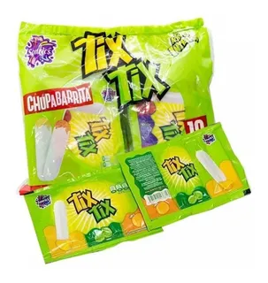 Chupa Barrita Acidita De Sonric´s Tix Tix Dulce 18 Piezas