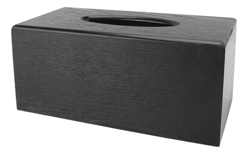 D Soporte Rectangular De Madera For Pañuelos Faciales