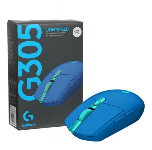 Mouse Inalambrico Logitech Lightspeed G305 Azul