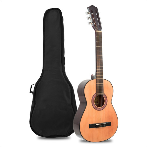 Guitarra Mediana Electroacustica Cuerdas Nylon Funda Combo