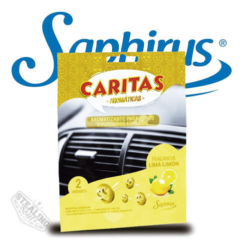 Saphirus | Carita Aromaticas | Lima Limón | Perfume / Tobera
