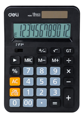 Calculadora Escritorio Dual Deli 12 Dígitos 108*152mm