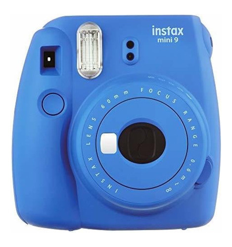 Cámara Fuji Instax Mini 9 Instantánea Fujifilm Azul