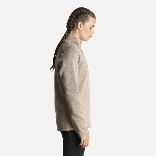 Poleron Mujer Coronado Therm-pro Pullover Melange Malva Lippi