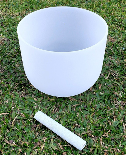 Imagen 1 de 6 de Cuenco Cristal Cuarzo Parquer 10 En Mi Baqueta Funda
