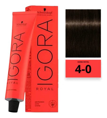 Schwarzkopf Tintura Igora Royal 60grs Tonos disponibles