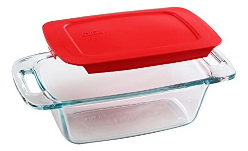 Molde De Pan Pyrex Easy Grab Plato Para Pan De Vidrio De 1,5