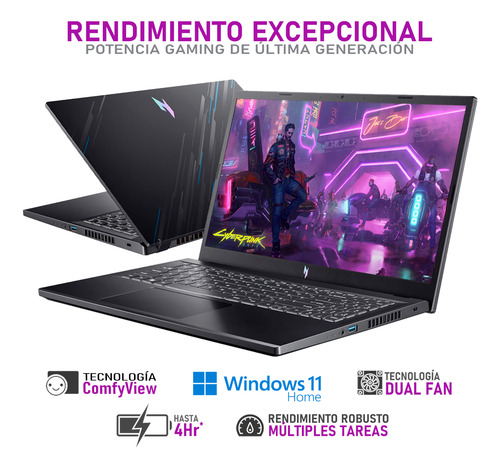 Laptop Gamer Acer Nitro V15 Rtx 4060 Core I5 16gb 512gb Ssd