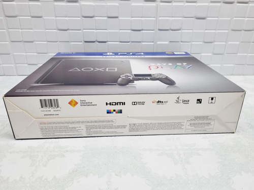 147- Console Ps4 Slim Playstation 4 Days Of Play Br Lacrado Preto (Usado)