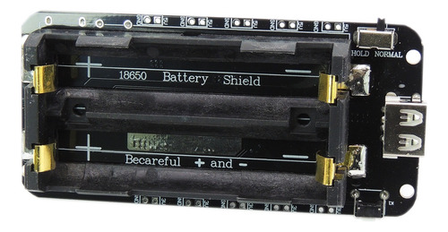 Módulo Shield Duplo Bateria 18650 Para Arduino, Esp32