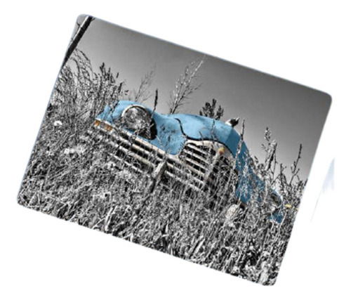 Mouse Pad Deluzz Retangular Grande Carro Azul