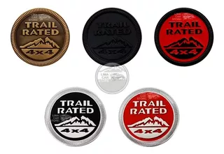 Logo Emblema Trail Rated Jeep Grand Cherokee Libery Compass