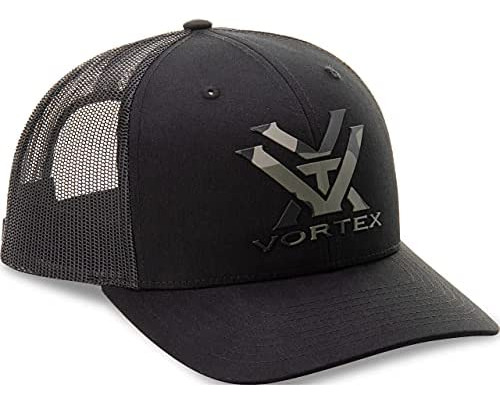 Gorra Vortex Camo Punch Snap Back Para Hombre, Negra, Talla