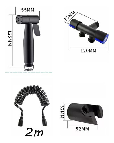 A Kit De Manguera Adaptadora Para Baño E Inodoro Con