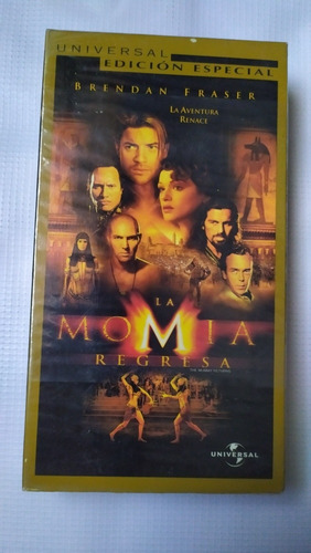 La Momia Regresa Película Vhs Original Terror Suspenso 