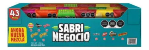 De Botanas Sabritas Sabrinegocio Con 43pzas - 2cajas