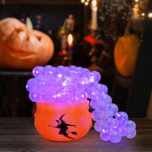 Espeluznante Juego De Cubos Con Forma De Bruja Para Hallowee