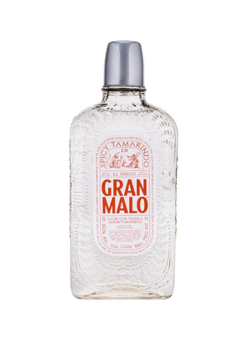 Imagen 1 de 3 de Botella Licor De Tequila Gran Malo Spicy Tamarido 750ml