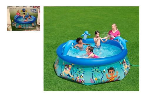 Alberca Inflable Oasis Submarino H2o Go Niños Verano 