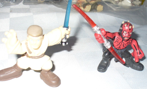 Star Wars Galactic Heroes Obi Wan Kenobi & Darth Maul Hasbro