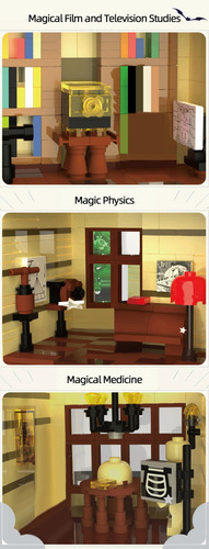 C Juego De Bloques De Construcción De Castillos De Magic