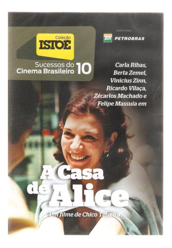 Dvd A Casa De Alice - Slim