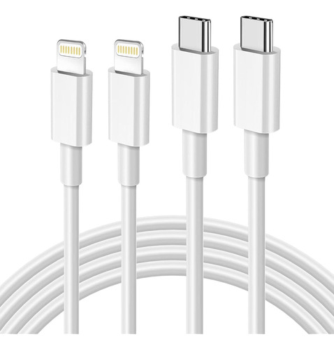 ~? Usb C To Lightning Cable 3ft 2pack [apple Mfi Certified],