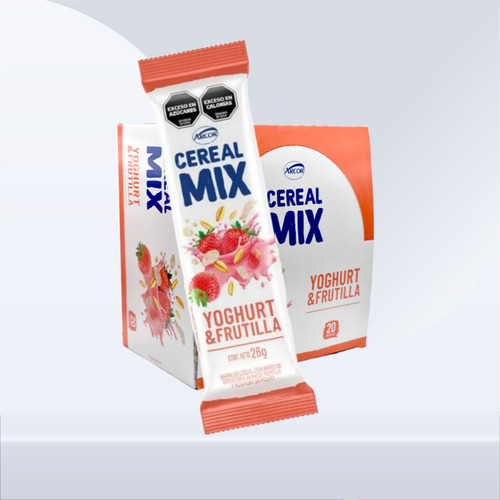 Cereal Mix Yoghurt Frutilla X20u