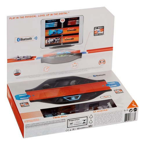 Pista Hot Wheels Id Race Portal + 2 Carrinhos - Mattel Fxb53