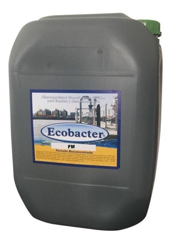 Ecobacter Fm. Bacterias Tratamiento Agua Residual Industrial