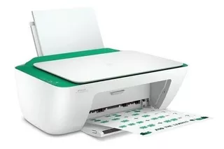 Impressora A Cor Multifuncional Hp Deskjet Branca E Verde